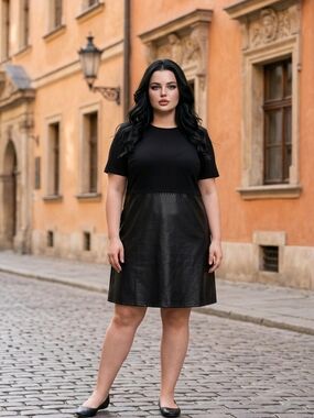 Zara Black Crewneck Top